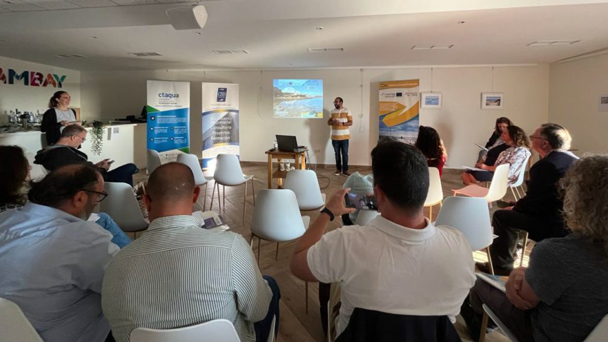 Durante las jornadas de turismo y acuicultura en Marambay | Access2Sea