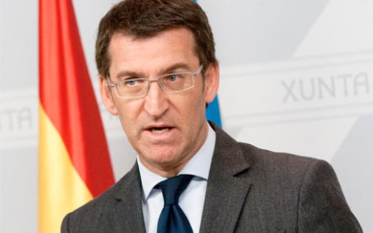 Alberto Núñez Feijóo, presidente de Galicia
