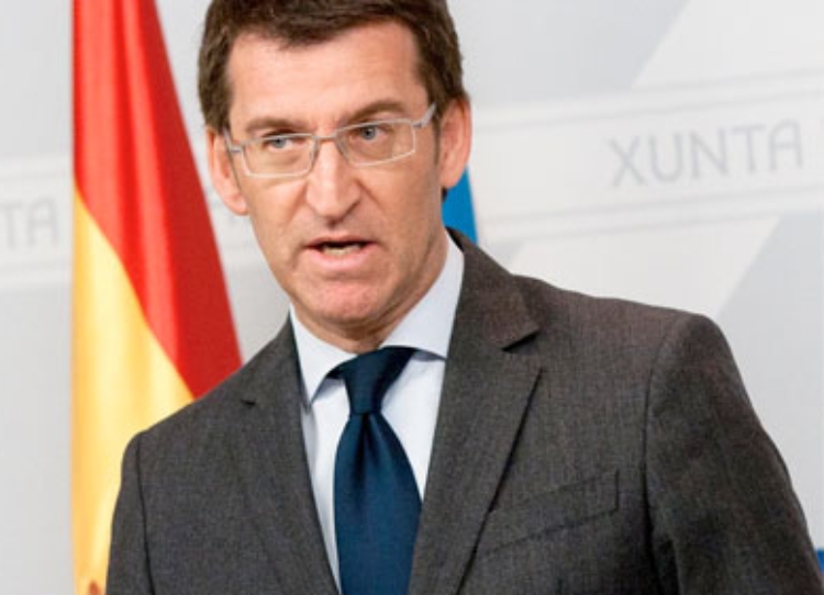 Alberto Núñez Feijóo, presidente de Galicia