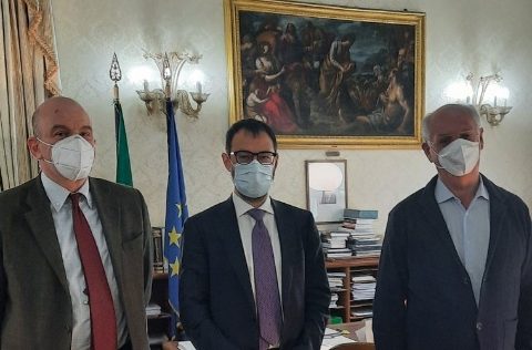API con representante Gobierno de Italia