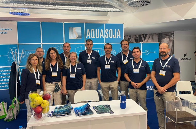 AQUASOJA, equipo comercial en AE21MAD AQUASOJA, equipo comercial en AE21MAD