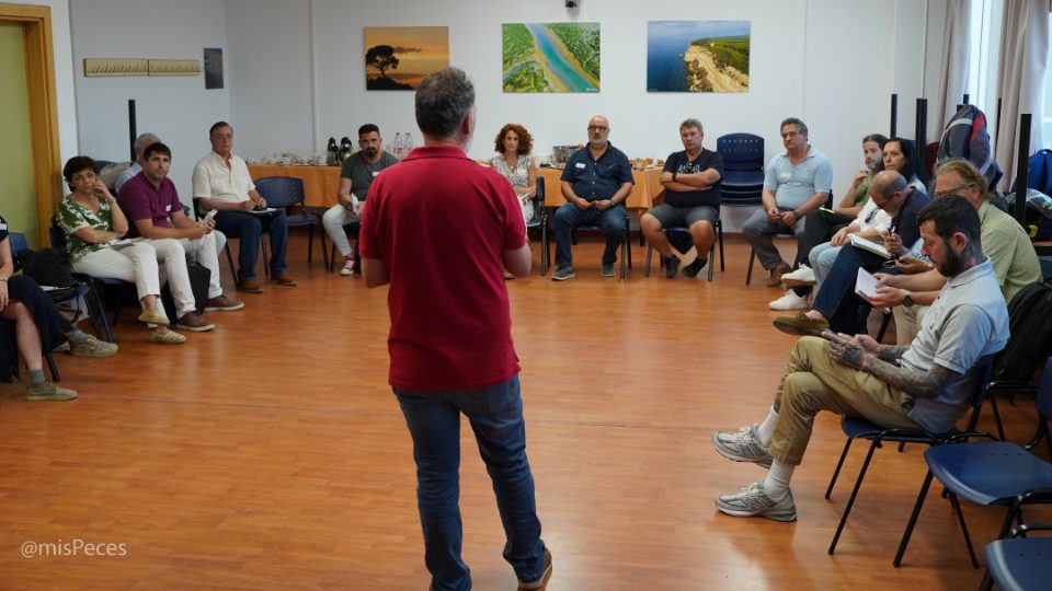 Manuel Manchado durante evento AZA4ICE
