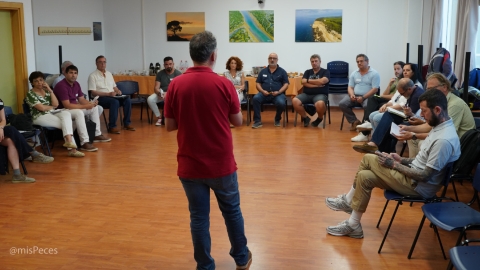 Manuel Manchado durante evento AZA4ICE