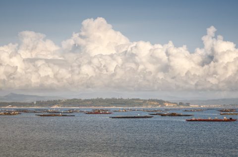 bateas nubes de Galicia