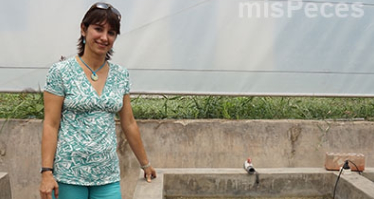 Beatriz Escobar, docente acuicultura en UNALM