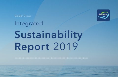 BioMar Sustainability report 2019 cover