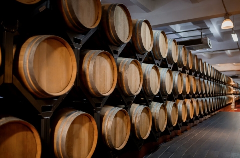 Bodega de vinos en Portugal