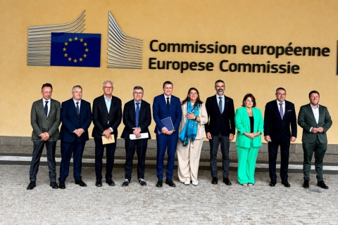 Representantes de las CCAA en Bruselas para reunión