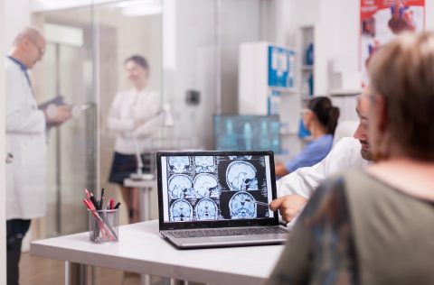 Estudio cerebro en clínica