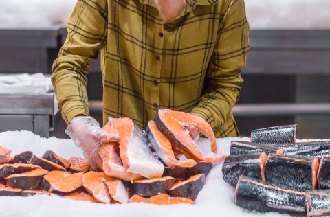 Salmón Atlántico, compra pescado