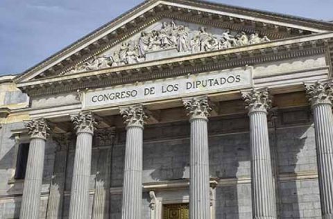 Fachada Congreso de los Diputados