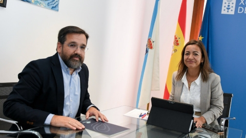 Reunión DOP Mexillón Galicia con Conselleira Mar