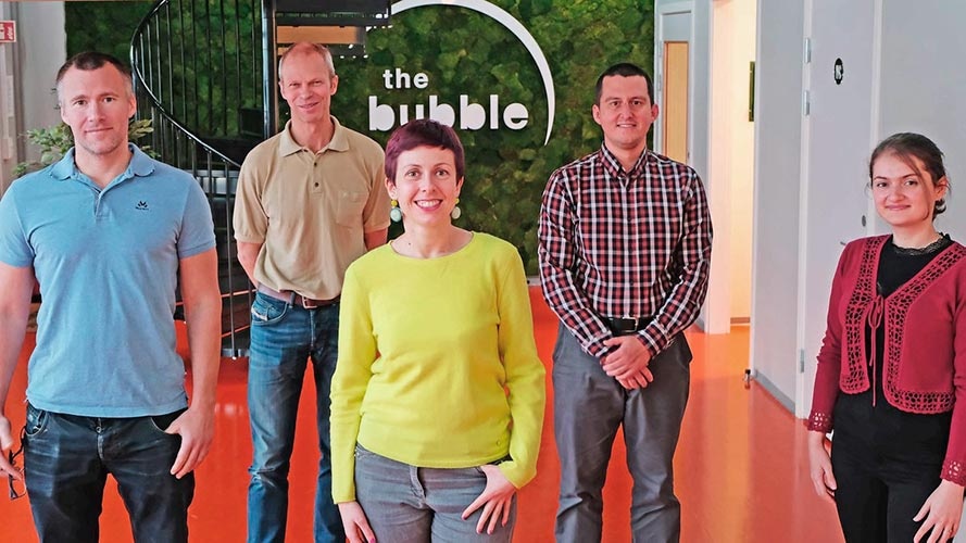 Equipo de The Bubble de Skretting ARC Equipo de The Bubble de Skretting ARC