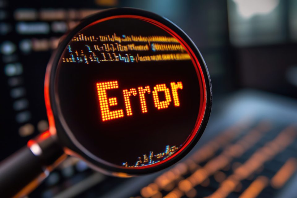 Mensaje de Error - Inteligencia Artificial