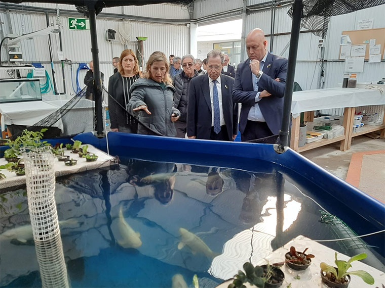 Visita a las instalaciones de la Escuela de Acuicultura del Instituto Els Alfacs