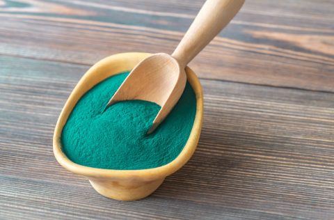 Espirulina en bowl