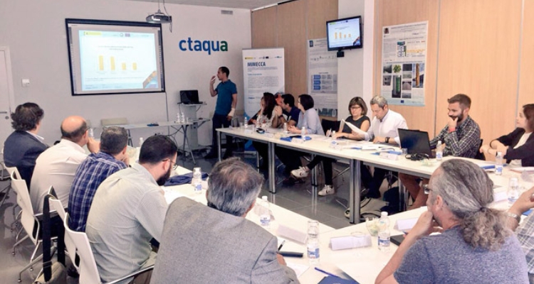 Expertos participantes en el taller MIMECCA de CTAQUA