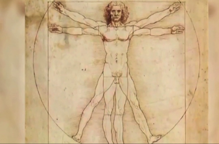 Hombre de Viturbio de Leonardo da Vinci Hombre de Viturbio de Leonardo da Vinci
