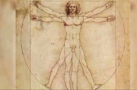 Hombre de Viturbio de Leonardo da Vinci