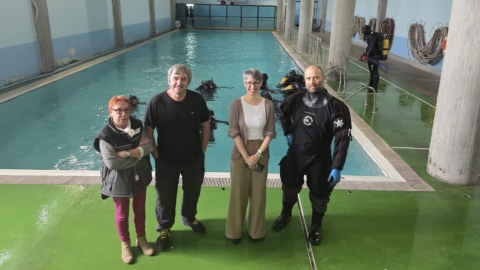 IGAFA - Piscina pruebas buceo
