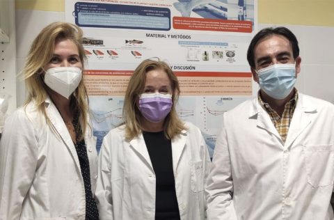 Investigadores de la Universidad de Almería de conservación de pescado