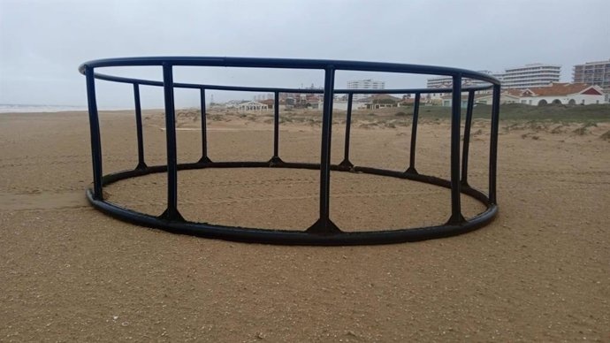 Jaula temporal - Punta Umbría