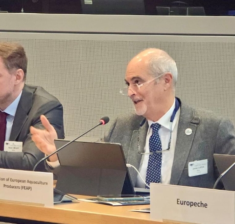 Javier Ojeda durante la EOB