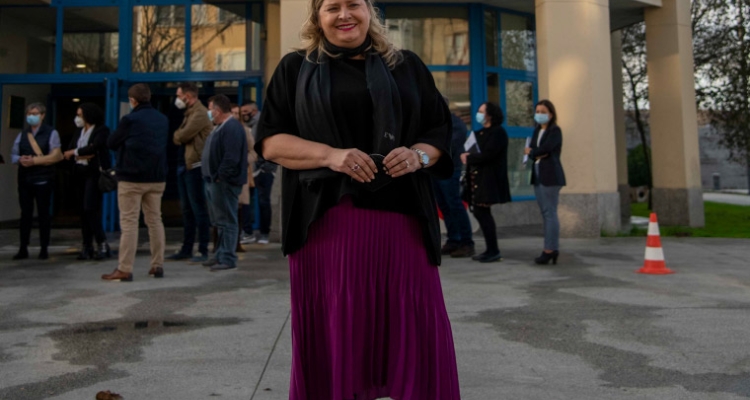 Lina Solla, presidenta DOP Mexillón de Galicia Lina Solla, presidenta DOP Mexillón de Galicia