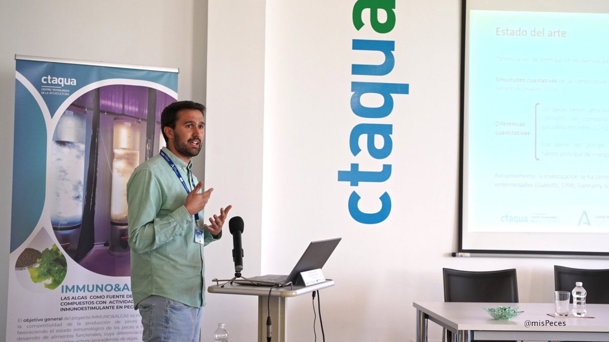 Manuel, CTAQUA. Proyecto IMMUNO&ALGAE