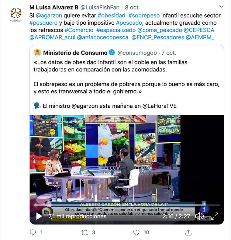 María Luisa Álvarez lanza un 'zasca' a Alberto Garzón María Luisa Álvarez lanza un 'zasca' a Alberto Garzón