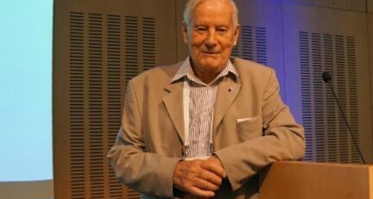 Michael Crawford posa para misPeces en Aquaculture Europe 2017