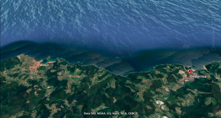 Costa de Lequitio y Ondarroa en Vizcaya