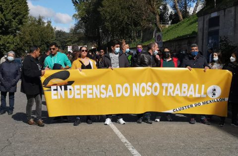 OPMEGA, manifestación por mejilla