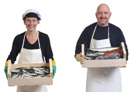 Pescatera y pescatero
