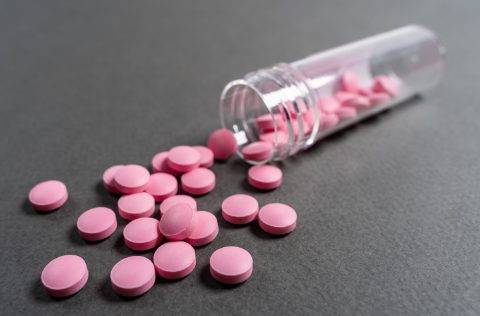 Píldoras rosas