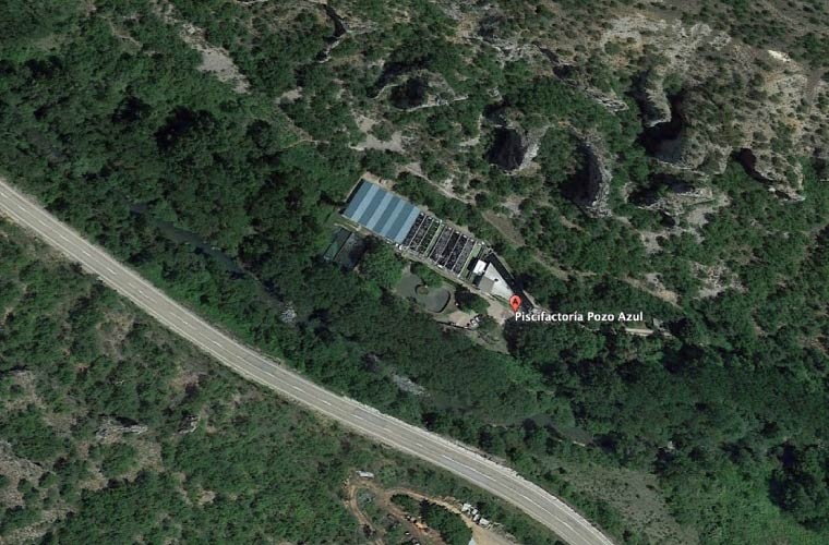 Piscifactoría Pozo Azul de Ovapiscis Piscifactoría Pozo Azul de Ovapiscis