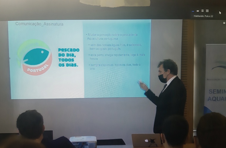 Presentación marca Pescado de Acuicultura Portuguesa
