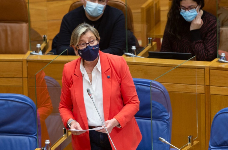 Rosa Quintana en el Parlamento de Galicia (marzo 2021) Rosa Quintana en el Parlamento de Galicia (marzo 2021)