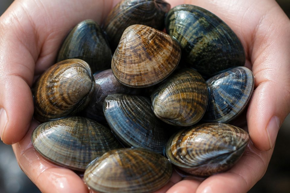 Manila clam (Ruditapes philippinarum)