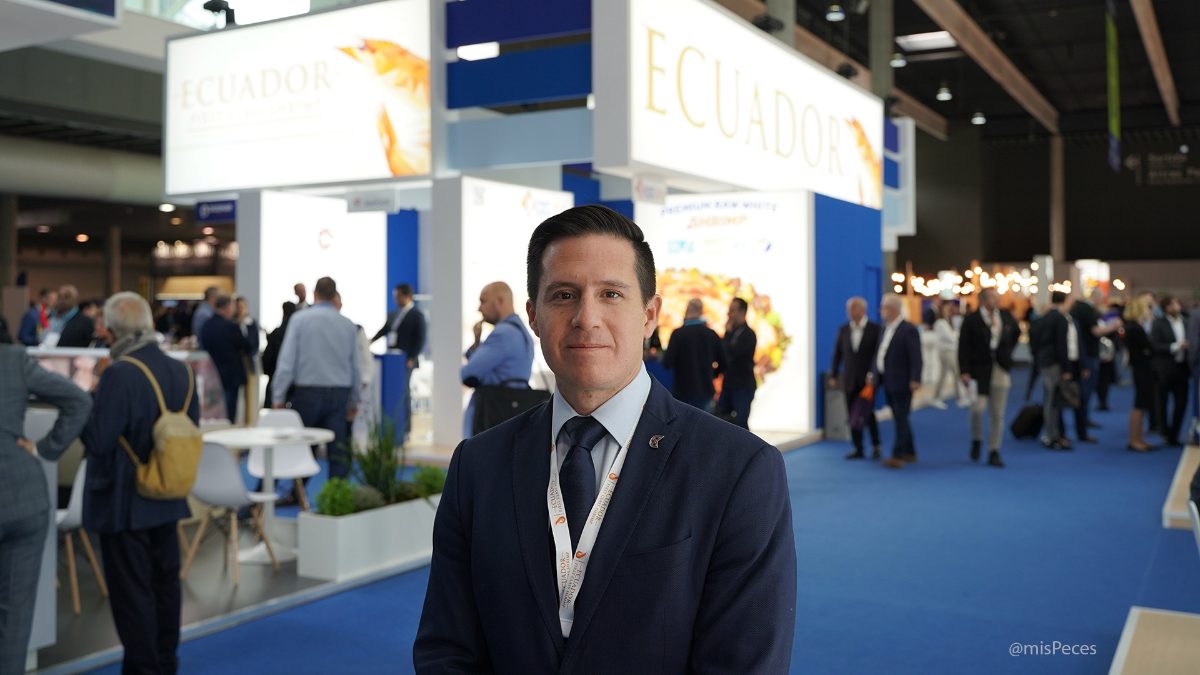 José Antonio Camposano, presidente de la Cámara Nacional de Acuacultura de Ecuador