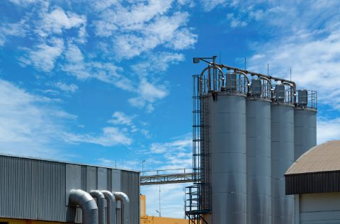 Silos de almacenamiento de cereales