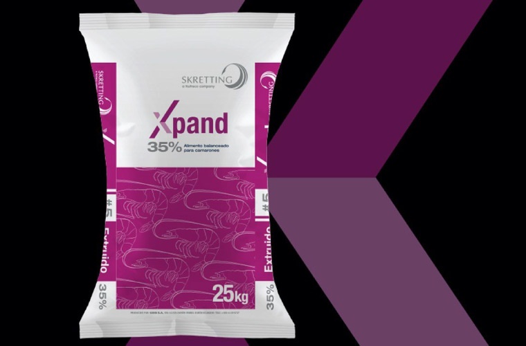 Skretting producto Xpand para langostinos Skretting producto Xpand para langostinos