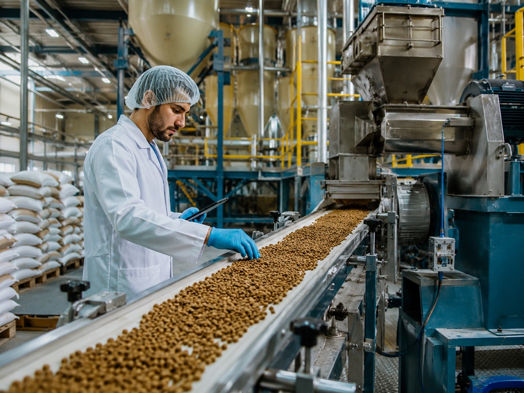 Técnico en línea de producción de pienso