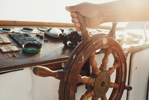 Timón de barco