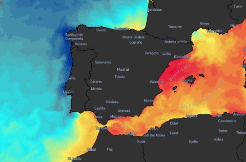 UMITRON imágenes satélite temperatura