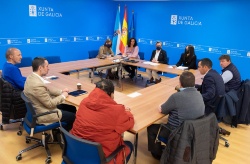 Rosa Quintana se reúne con la Confederación Mar-Industria de Galicia