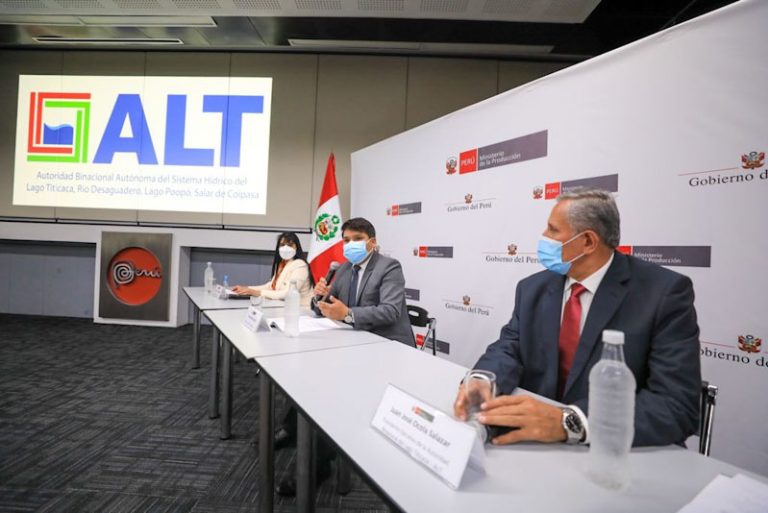 Yvan Quispe Apaza. Ministro de la Producción de Perú