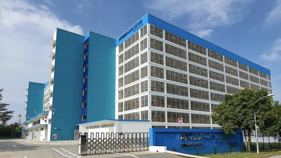 Acuicultura vertical, ejemplo