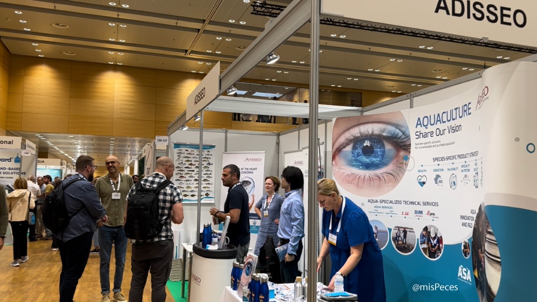 Stand de Adisseo durante Aquaculture Europe 2023 Stand de Adisseo durante Aquaculture Europe 2023