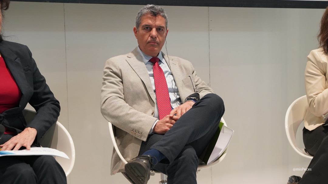Alfonso Macías durante su participación en AquaFarm 2025 |@misPeces